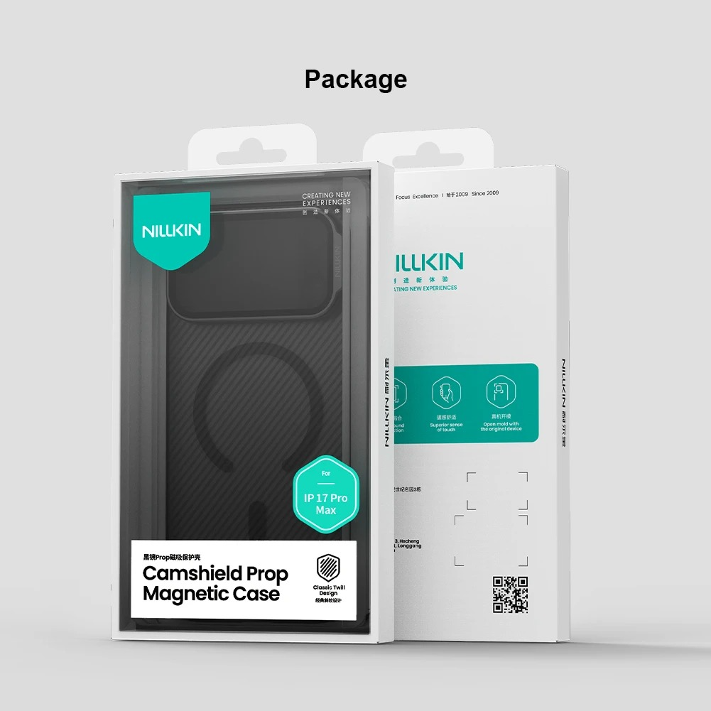 Rugged iPhone Case — MagSafe CamShield Cover with Foldable Lens Stand, Shockproof Textured PC Half-Wrapped Non-Slip Protective Design