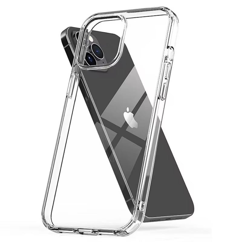 Ultra-Thin iPhone Case — Clear Silicone Full Coverage, Anti-Fingerprint, Anti-Scratch, Dustproof, Lightweight, Waterproof, Non-Slip Back Cover