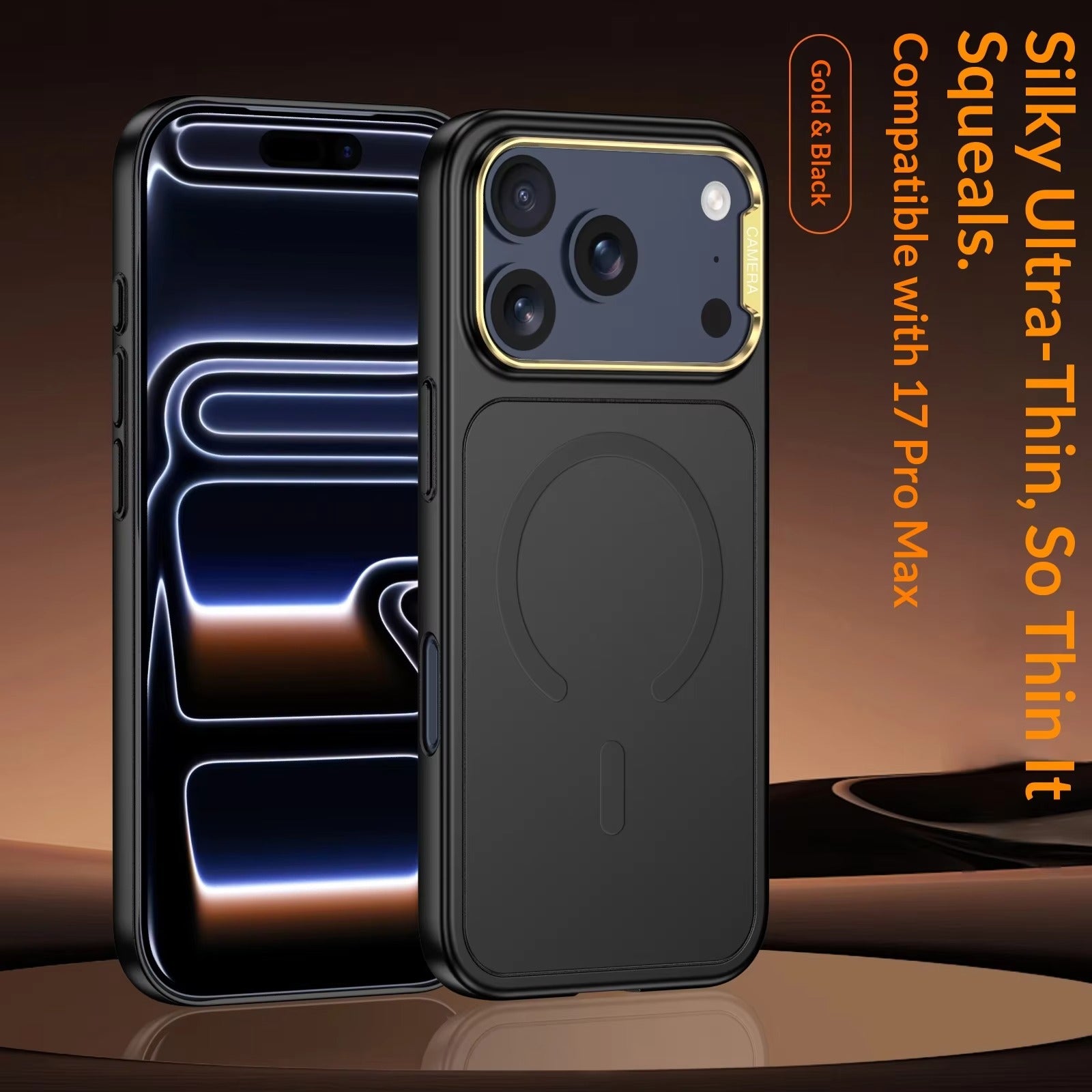 Ultra-Slim iPhone Case — AG Frosted Matte Magnetic Cover with MagSafe Support, Shockproof Anti-Fingerprint Lightweight Design & Soft Half-Wrapped Protection