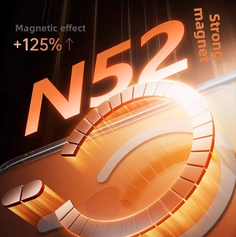 Ultra-Slim iPhone Case — AG Frosted Matte Magnetic Cover with MagSafe Support, Shockproof Anti-Fingerprint Lightweight Design & Soft Half-Wrapped Protection