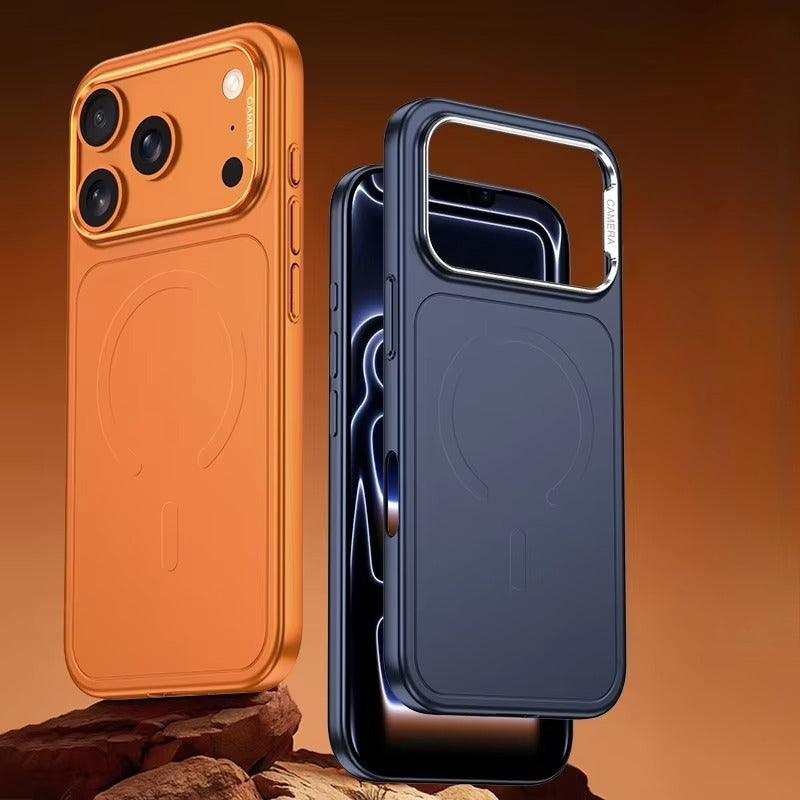 Ultra-Slim iPhone Case — AG Frosted Matte Magnetic Cover with MagSafe Support, Shockproof Anti-Fingerprint Lightweight Design & Soft Half-Wrapped Protection