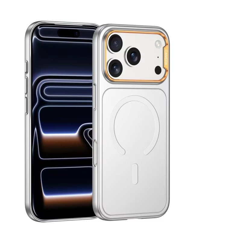 Ultra-Slim iPhone Case — AG Frosted Matte Magnetic Cover with MagSafe Support, Shockproof Anti-Fingerprint Lightweight Design & Soft Half-Wrapped Protection