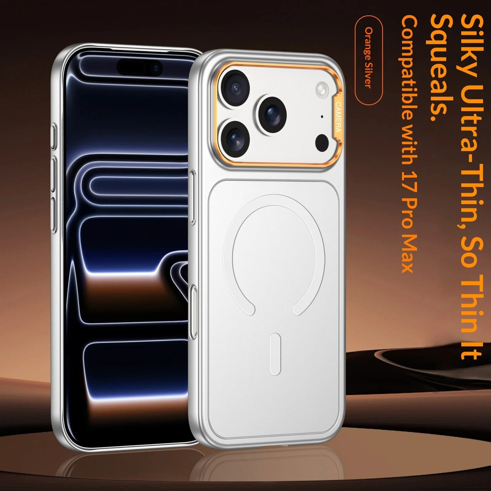 Ultra-Slim iPhone Case — AG Frosted Matte Magnetic Cover with MagSafe Support, Shockproof Anti-Fingerprint Lightweight Design & Soft Half-Wrapped Protection