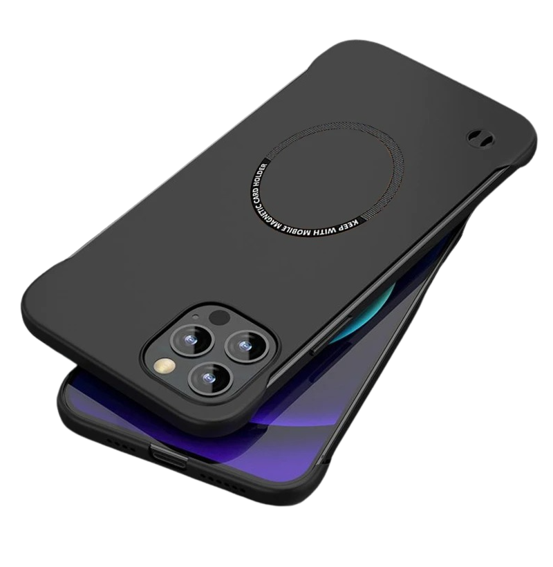 Ultra-Thin iPhone Case — MagSafe Compatible Magnetic Wireless-Charging, Shockproof Hard PC Cover, Anti-Fingerprint, Non-Slip, Lightweight Design