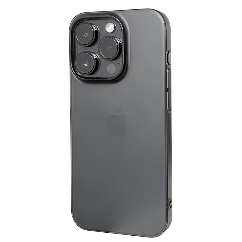 Ultra-Thin iPhone Matte Translucent Case — Silky Skin Slim Hard Cover, Lightweight Shockproof Design, Anti-Fingerprint Scratch-Resistant Clear Finish