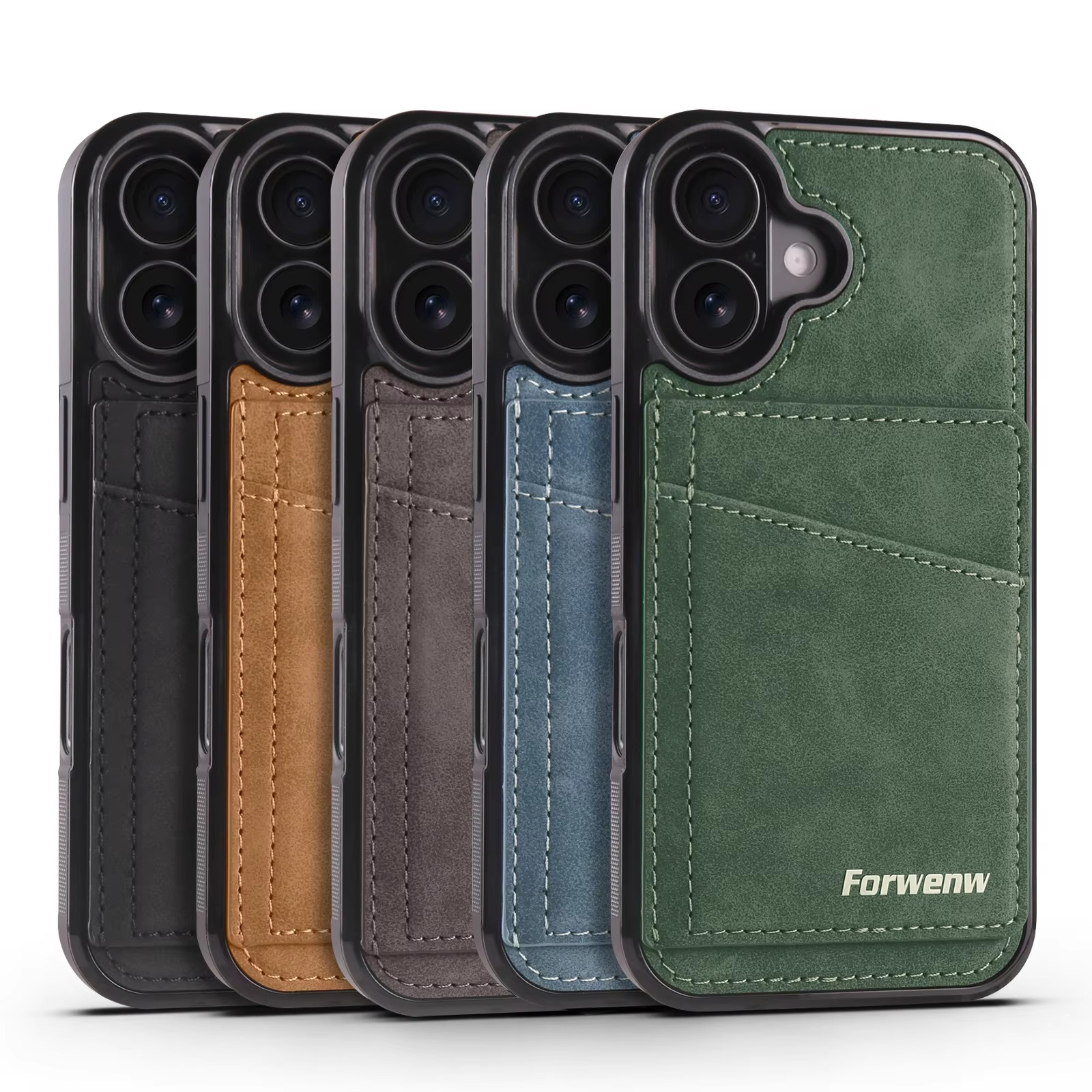 Business Flip Leather Phone Case — Magnetic Wallet Card Holder, Anti-Fingerprint, Anti-Scratch, Dustproof, Non-Slip Full Coverage Cover
