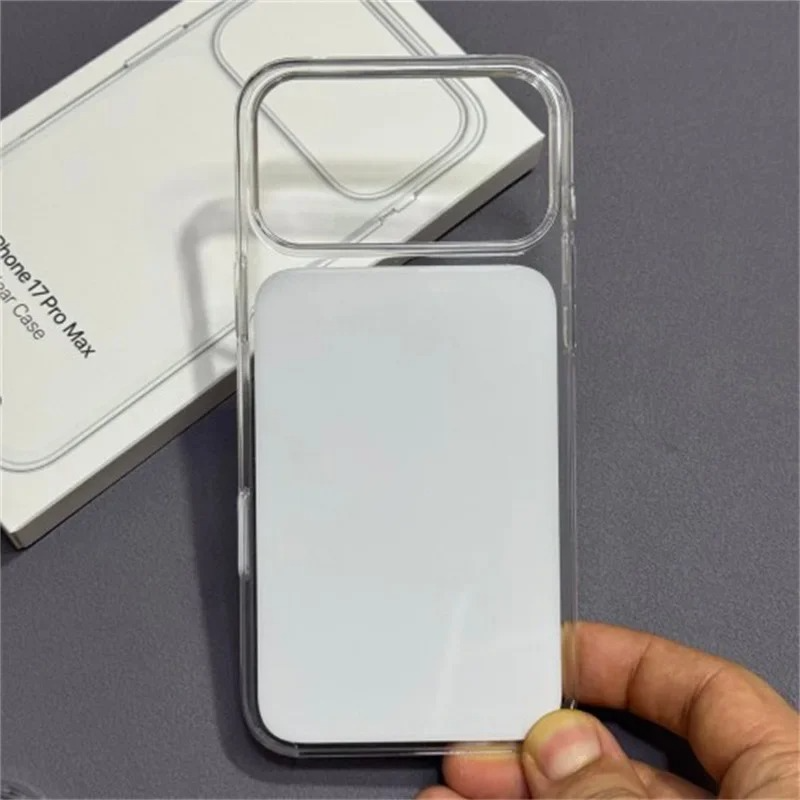 Crystal Transparent Magnetic iPhone Case — Shockproof Clear Cover, Anti-Fingerprint, Anti-Scratch, Dustproof, Lightweight Full Protection for Wireless Charging