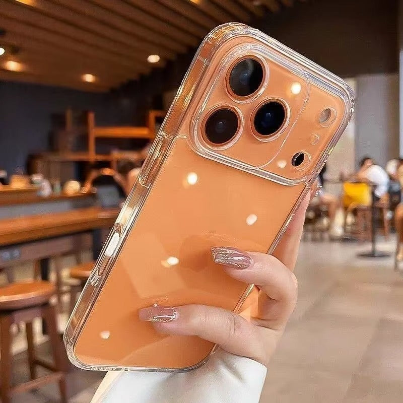 High-Clear iPhone Case — Transparent Magnetic Ultra-Thin PC Half-Wrapped Cover with Camera Control Button, Anti-Fingerprint, Anti-Scratch, Non-Slip, MagSafe Compatible Design