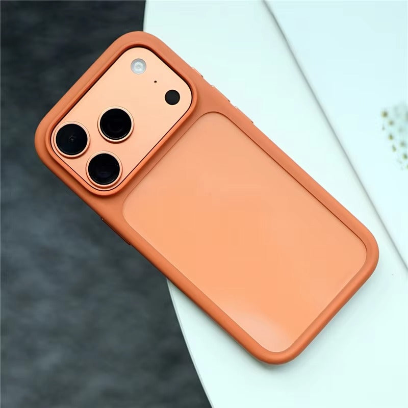Luxury iPhone Case — MagSafe-Compatible Shockproof Matte Hard Cover with Camera Control Button, Translucent Frosted Anti-Fingerprint Non-Slip Design