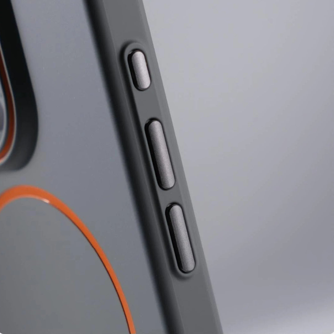 Luxury iPhone Case — Magnetic Matte Soft Shockproof Bumper with Anti-Fingerprint, Non-Slip, Full Coverage and MagSafe Wireless-Charging Compatibility