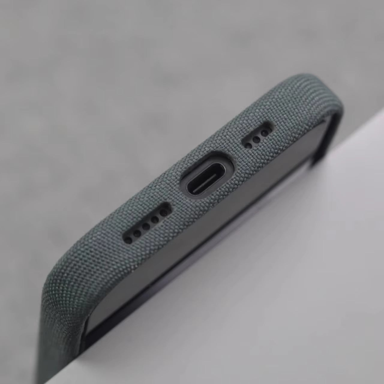 Luxury iPhone Case — MagSafe Magnetic Shockproof Cover with Diamond Texture Leather Design, Anti-Fingerprint Grip and Wireless-Charging Safe Finish