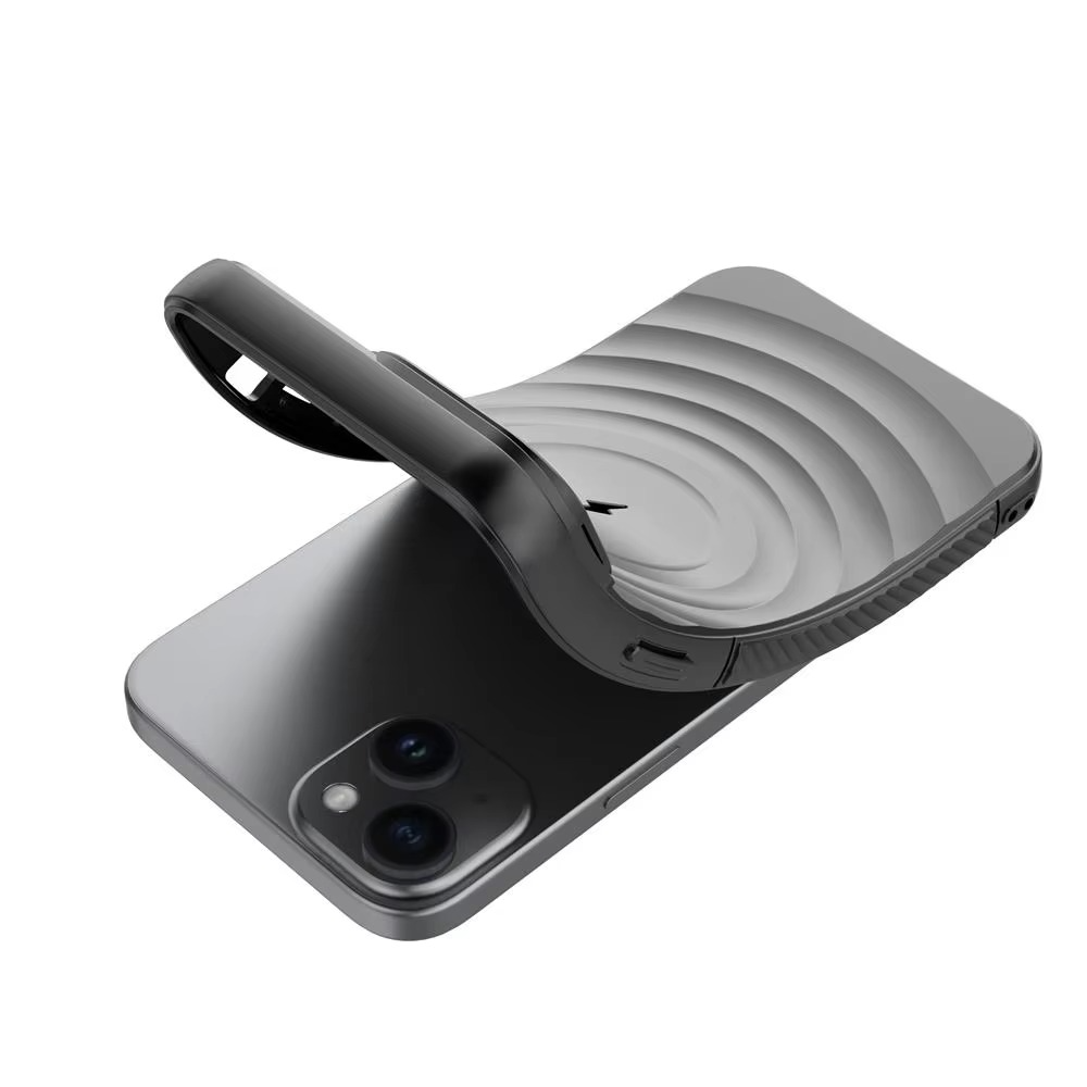 Luxury Magnetic iPhone Case — Adjustable Lens Mount Soft Silicone Cover, Shockproof, Anti-Fingerprint, Anti-Scratch, Dustproof, Non-Slip, Magsafe Compatible