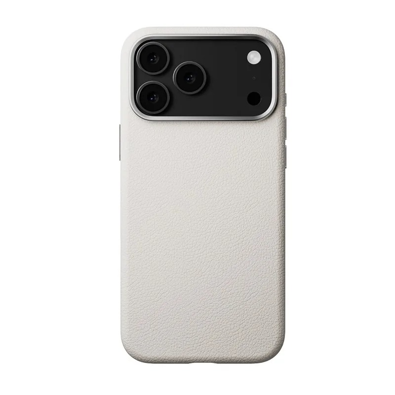 Luxury iPhone Case — Magnetic Wireless-Charging Leather Cover with Metal Camera Protection and Shockproof Anti-Fingerprint Full-Coverage Design