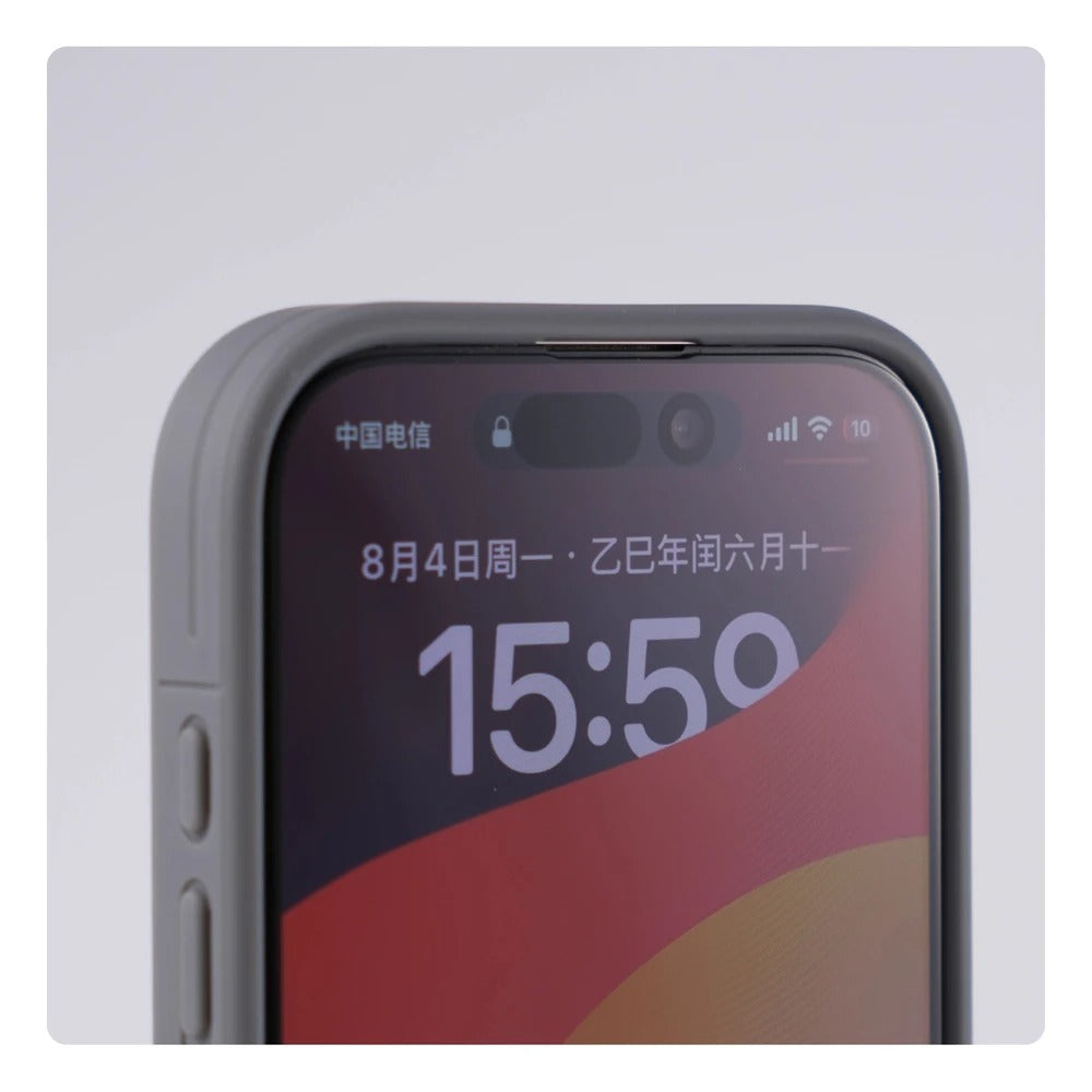 Luxury Magnetic iPhone Case with Strap and Stand — Matte Shockproof Cover, Non-Slip Grip, MagSafe Wireless Charging Ready, Textured Modern Design