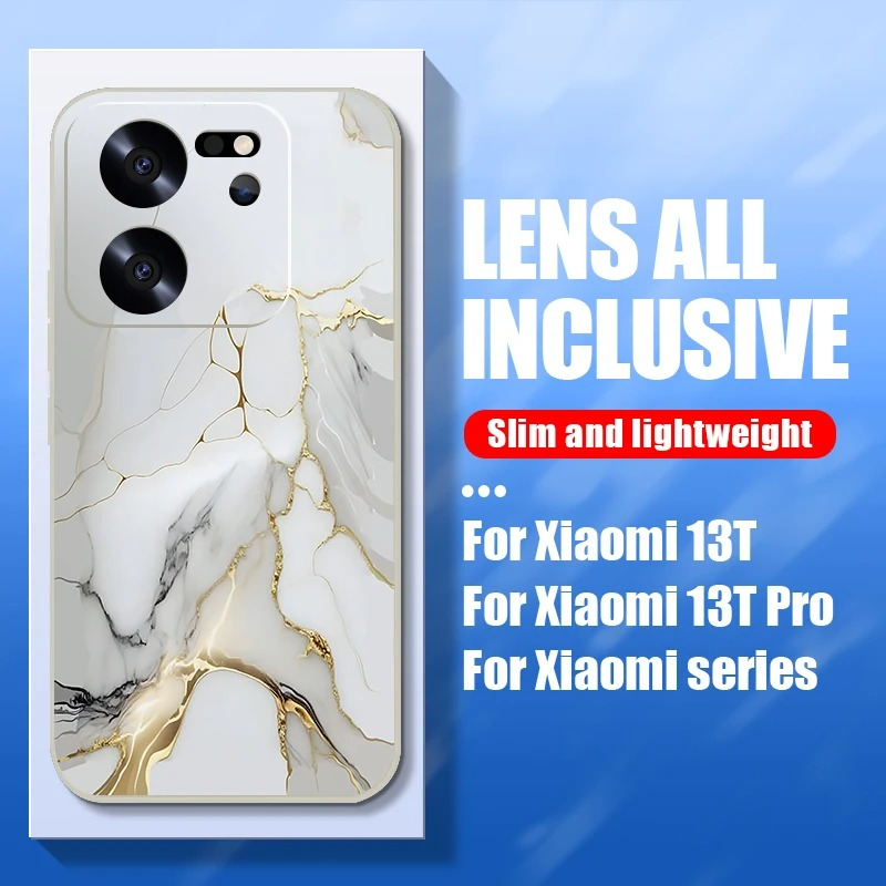 Luxury Marble Phone Case Soft Silicone Cover — Stylish Lanyard Design, Shockproof Protection, Anti-Fingerprint Scratch-Resistant Matte Finish