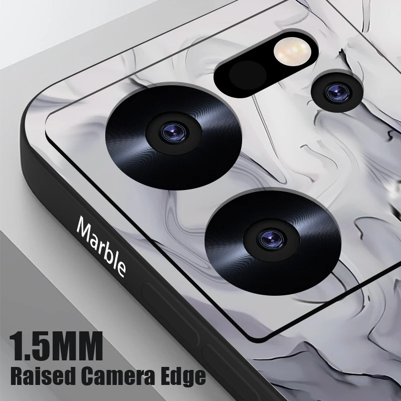 Luxury Marble Phone Case Soft Silicone Cover — Stylish Lanyard Design, Shockproof Protection, Anti-Fingerprint Scratch-Resistant Matte Finish