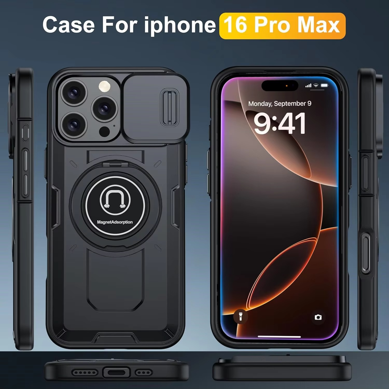 Luxury iPhone Case Plating Leather Back Cover — Full Lens Protection, Shockproof Anti-Fingerprint Scratch-Resistant Slim Design