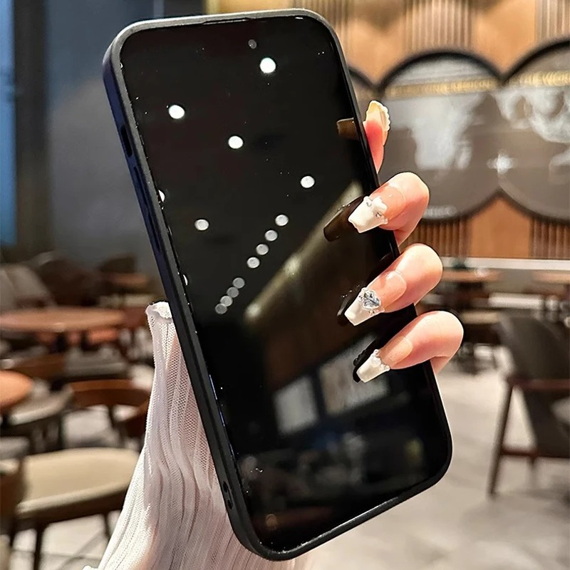 Luxury iPhone Case Butterfly Flower Pattern — Silicone Shockproof Cover with Diamond Ring Holder, Hard Protective Design, Anti-Fingerprint Scratch-Resistant Finish