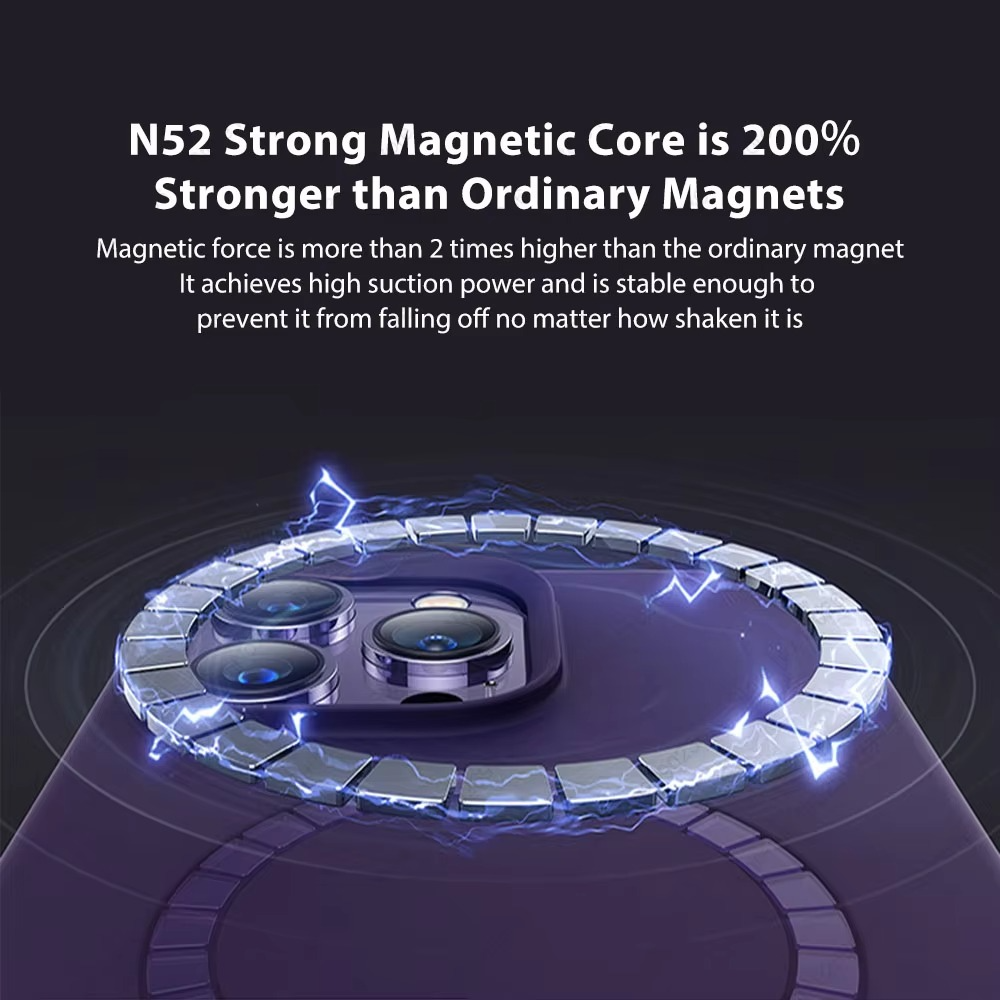 Luxury iPhone Case MagSafe Compatible — Liquid Silicone Soft Cover, Magnetic, Full Protection, Shockproof, Anti-Fingerprint, Slim Lightweight Funda