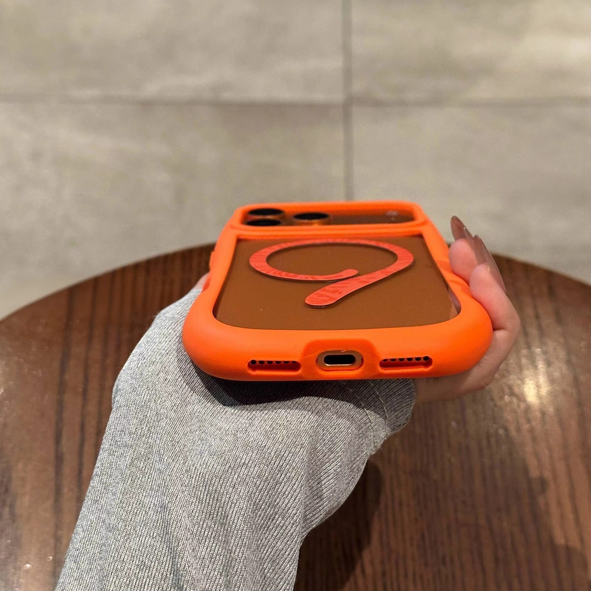 Luxury iPhone Case — 3D Cat Ear MagSafe TPU Cover with Shockproof Protection, Anti-Fingerprint Anti-Scratch Dustproof Non-Slip Transparent Design