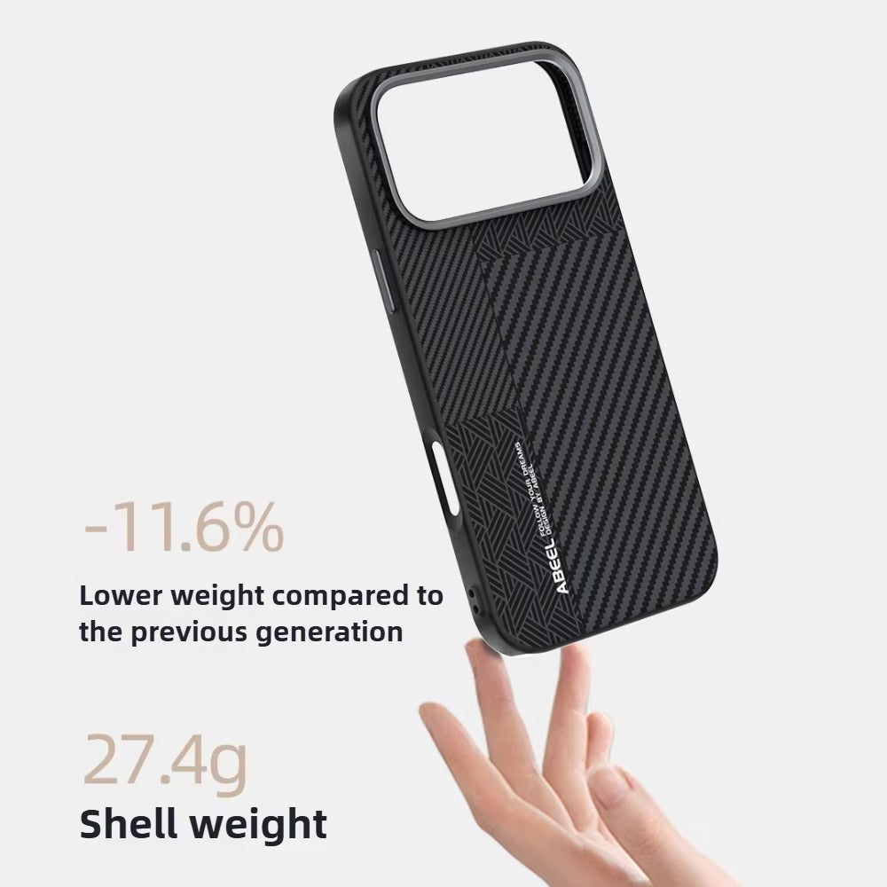 Luxury iPhone Case — 3D Embossed Invisible Magnetic Cover with Skin-Feel Frosted Back, Shockproof Dual-Layer Protection & Ultra-Slim Matte Full-Coverage Design