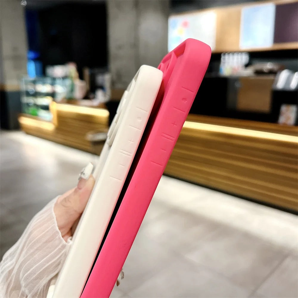 Luxury iPhone Case — Crossbody Adjustable Lanyard Strap, Anti-Fingerprint, Anti-Scratch, Dustproof Soft Protective Cover