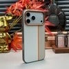 Luxury iPhone Case — Frosted PU Leather Texture MagSafe Armor Cover with Alloy Lens Protection, Matte Anti-Fingerprint Finish and Shockproof TPU Edge Design