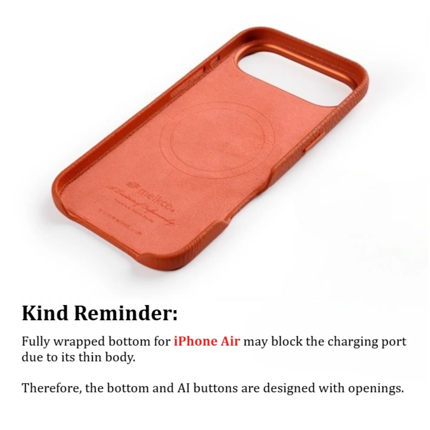 Luxury iPhone Case — Genuine Cowhide Leather MagSafe Cover with Camera Button, Slim Shockproof Design and Anti-Fingerprint Soft Microfiber Lining