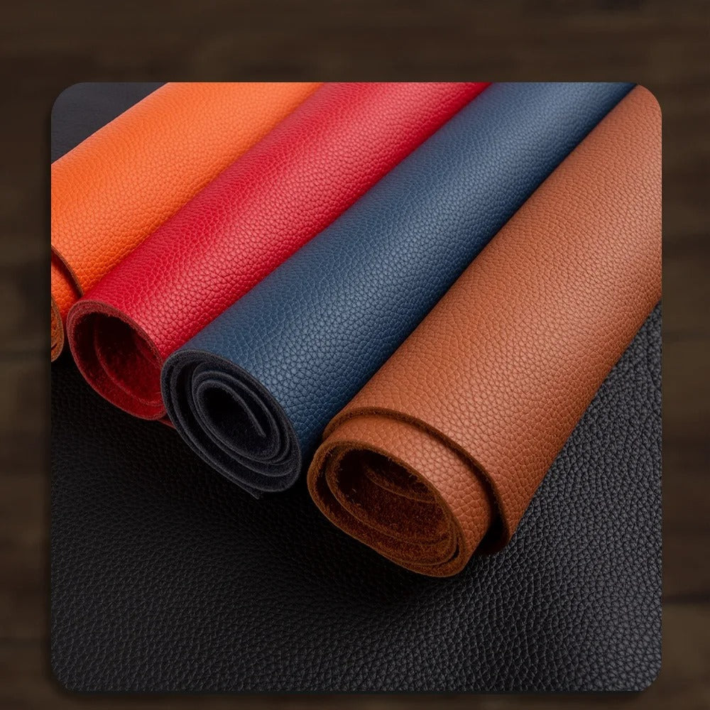 Luxury iPhone Case — Handmade Genuine Leather Cover with Ring Holder, Shockproof PC Shell, Anti-Fingerprint Anti-Scratch Protection & Slim Non-Slip Design