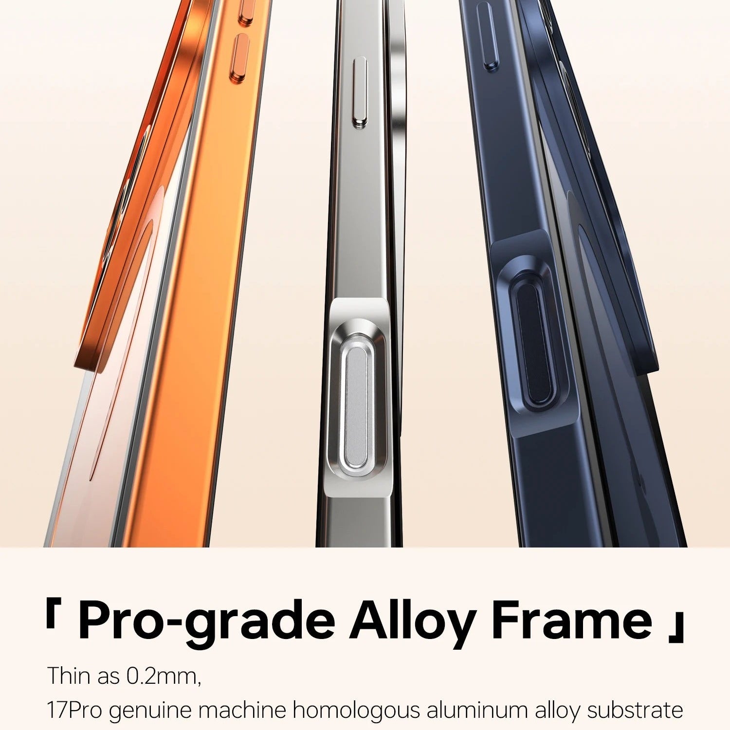 Luxury iPhone Case — High-End Metal Frame MagSafe Cover with HD Acrylic Backplate and Durable Shockproof Protective Design