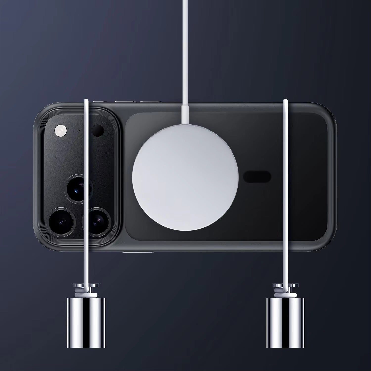 Luxury iPhone Case — MagSafe Magnetic TPU+PC Shockproof Cover with Camera Button and Anti-Fingerprint Matte Finish