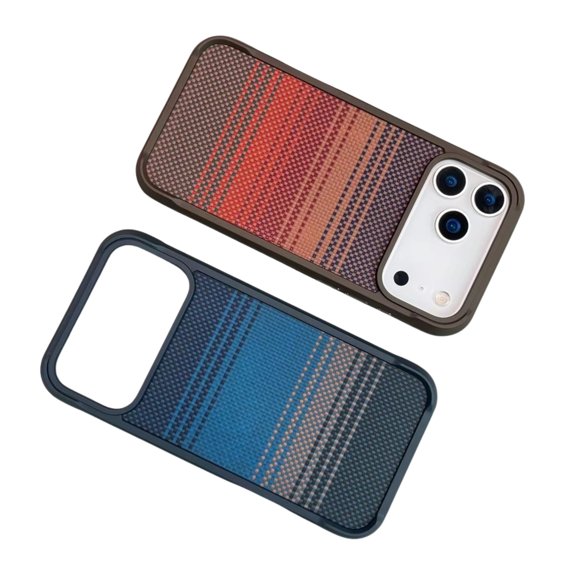 Luxury iPhone Case — Magnetic Carbon-Fiber Armor Cover with Frosted Matte Finish, Shockproof Bumper Design and MagSafe Compatibility