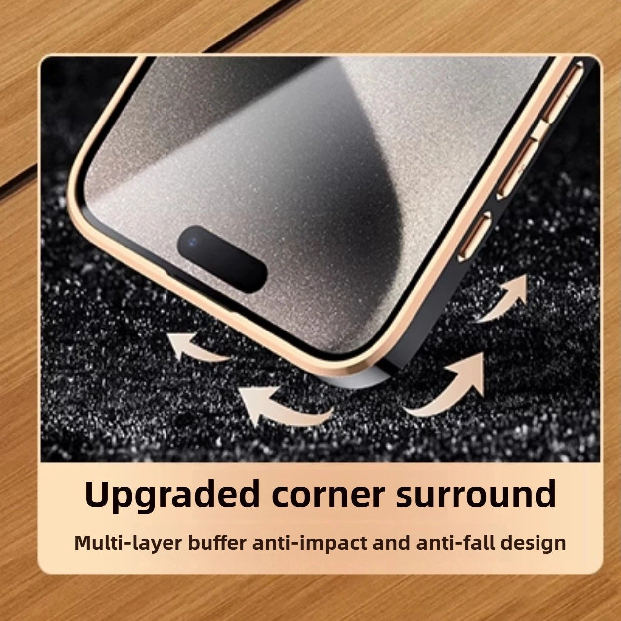 Luxury iPhone Case — Magnetic Genuine Leather Slim Cover with Precise Lens Protection, Anti-Drop Shockproof Design & Lightweight Premium Finish