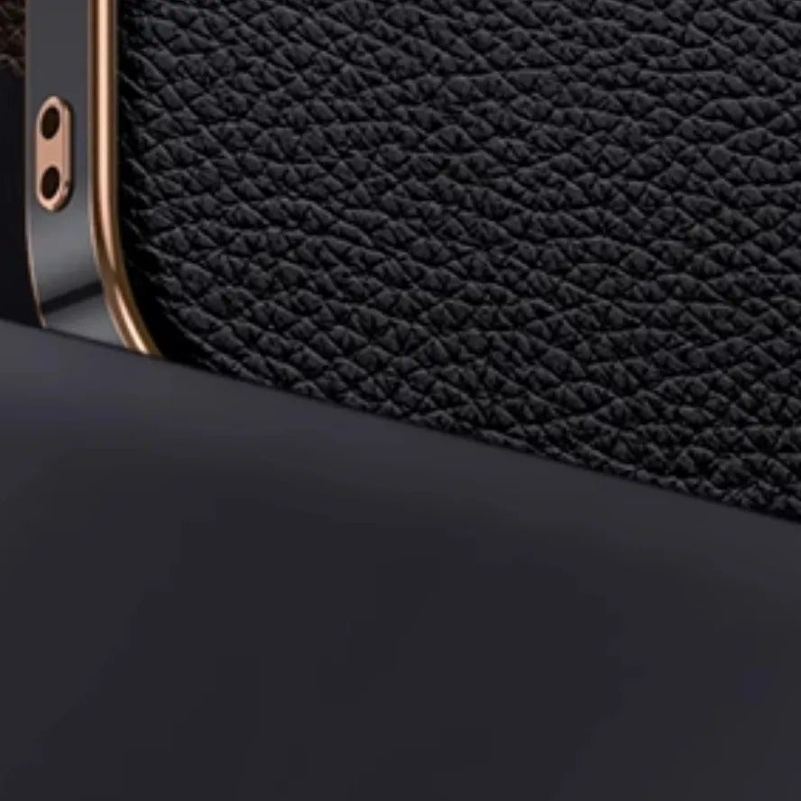 Luxury iPhone Case — Magnetic Genuine Leather Slim Cover with Precise Lens Protection, Anti-Drop Shockproof Design & Lightweight Premium Finish