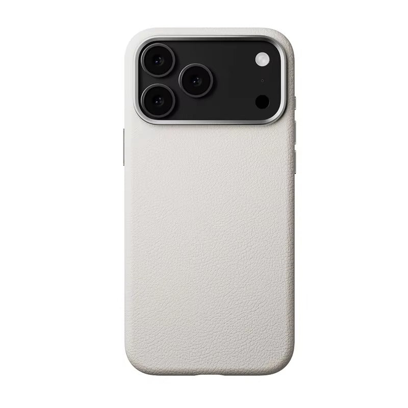Luxury iPhone Case — Magnetic, Shockproof Leather Cover with MagSafe Wireless Charging Support and Integrated Camera Control Button