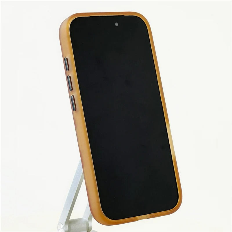 Luxury iPhone Case — Magnetic, Shockproof Matte Silicone Back Cover with Graffiti Art Design, MagSafe Wireless Charging Support and Camera Protection