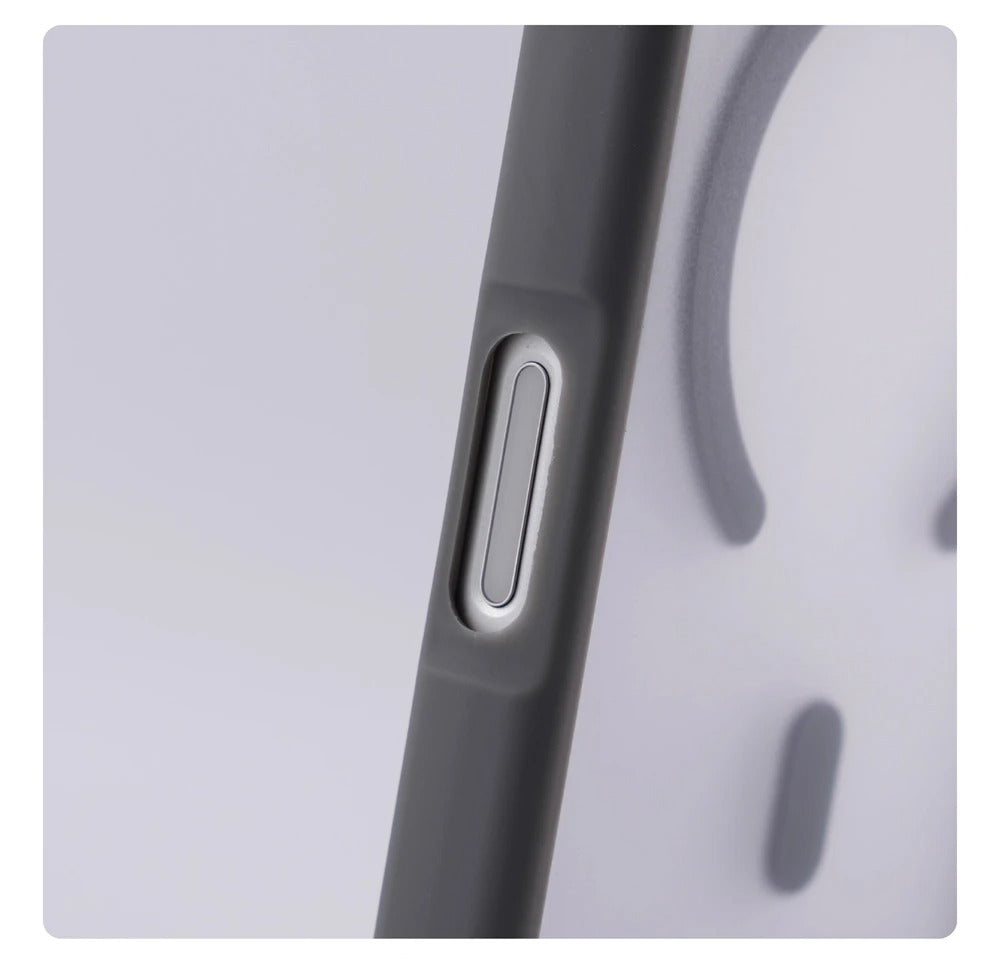 Luxury iPhone Case — Magnetic, Shockproof, Anti-Fingerprint, Anti-Scratch, Dustproof Matte Anti-Glare Translucent Full-Coverage Non-Slip Cover with MagSafe Wireless Charging Support