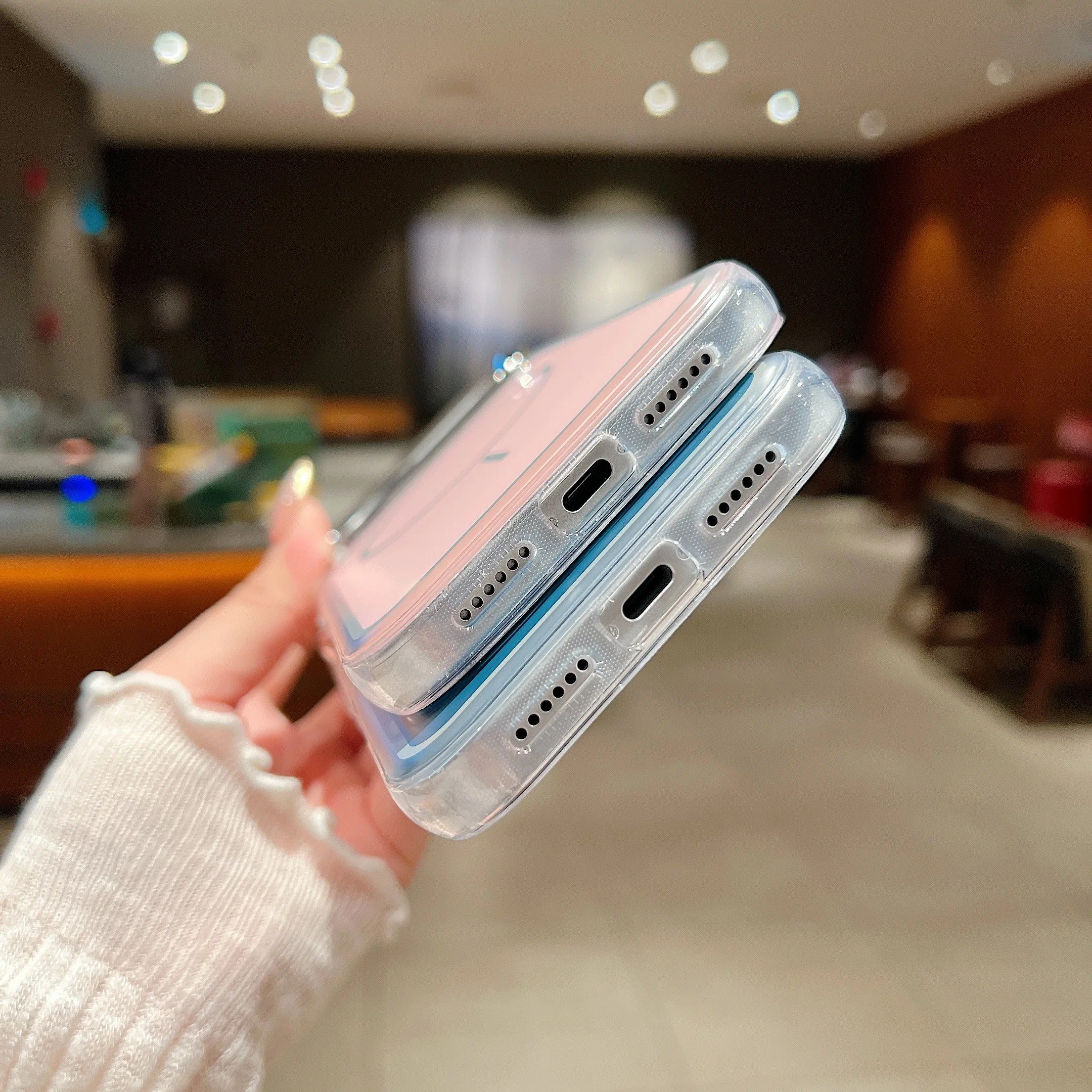 Luxury iPhone Case — Magnetic, Shockproof, Anti-Fingerprint, Anti-Slip Dustproof Back Cover with Color-Blocking Design, Airbag Protection and MagSafe Wireless Charging Support