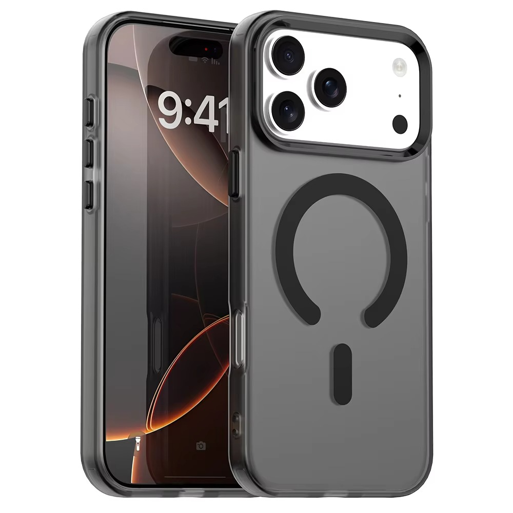 Luxury iPhone Case — Matte Candy Clear Magnetic Soft Cover with Shockproof Anti-Fingerprint Non-Slip Design & MagSafe Compatibility