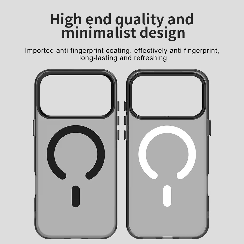 Luxury iPhone Case — Matte Candy Clear Magnetic Soft Cover with Shockproof Anti-Fingerprint Non-Slip Design & MagSafe Compatibility