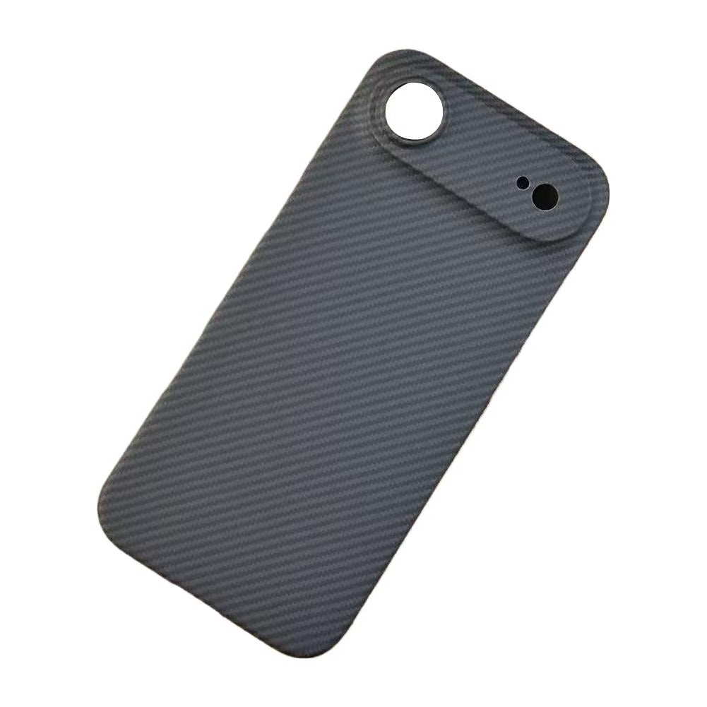Luxury iPhone Case — Real Aramid Carbon Fiber MagSafe Cover with Shockproof Protection, Anti-Fingerprint Anti-Scratch Lightweight Design