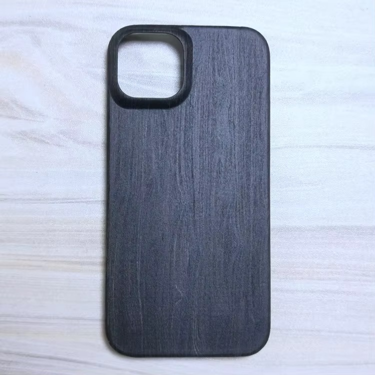 Luxury iPhone Case — Real Walnut, Ebony, Bamboo & Rosewood Wooden Back Cover with Dustproof Half-Wrapped Hard Protection