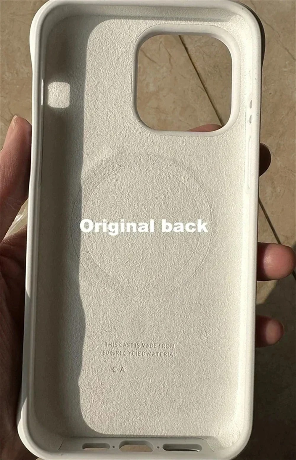 Luxury iPhone Case — Ripple Silicone Engraved Letters Cover, MagSafe Magnetic Wireless Charging, Anti-Fall Shockproof Protection