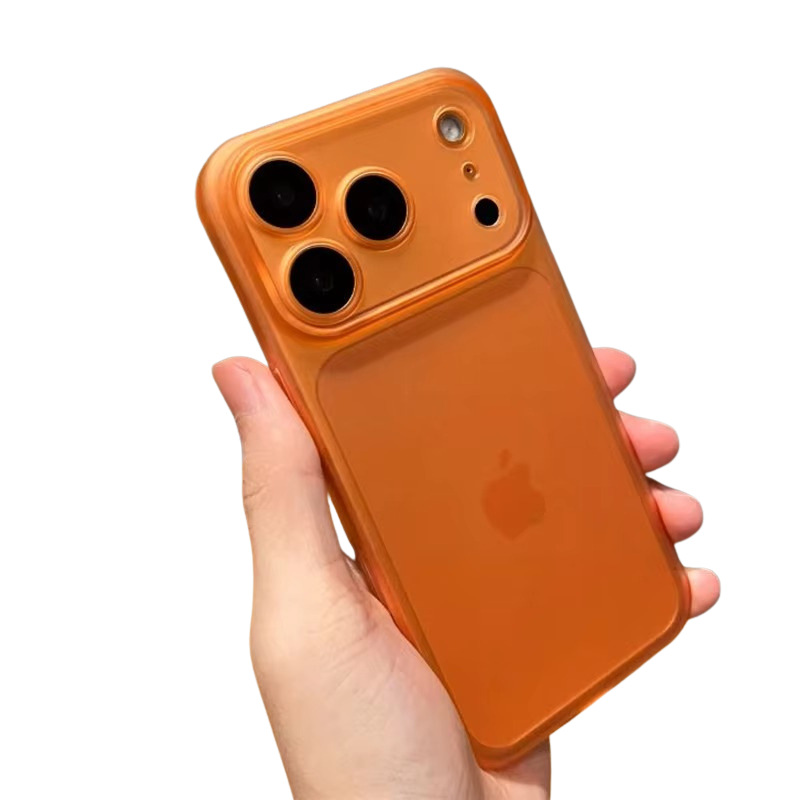 Luxury iPhone Case — Shockproof, Matte Anti-Glare Translucent Full-Coverage Armor Cover with Ultra-Thin Frosted Slim Protection Design