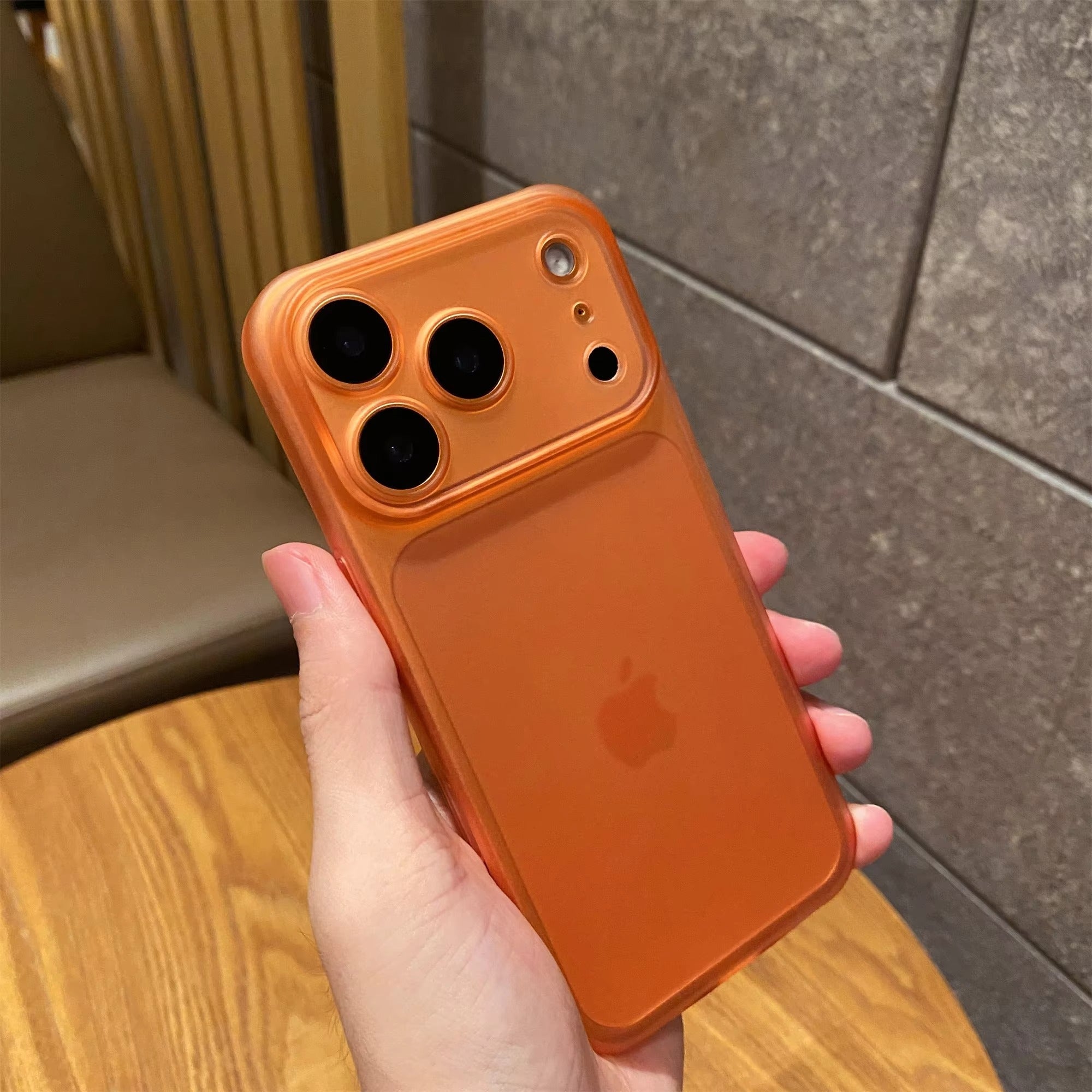 Luxury iPhone Case — Shockproof, Matte Anti-Glare Translucent Full-Coverage Armor Cover with Ultra-Thin Frosted Slim Protection Design