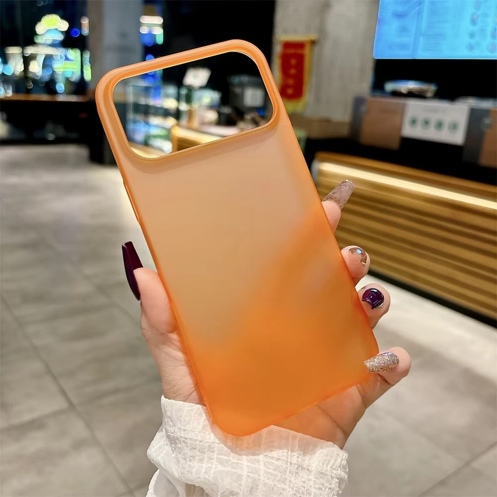 Luxury iPhone Case — Shockproof, Matte Anti-Glare Translucent Full-Coverage Armor Cover with Ultra-Thin Frosted Slim Protection Design