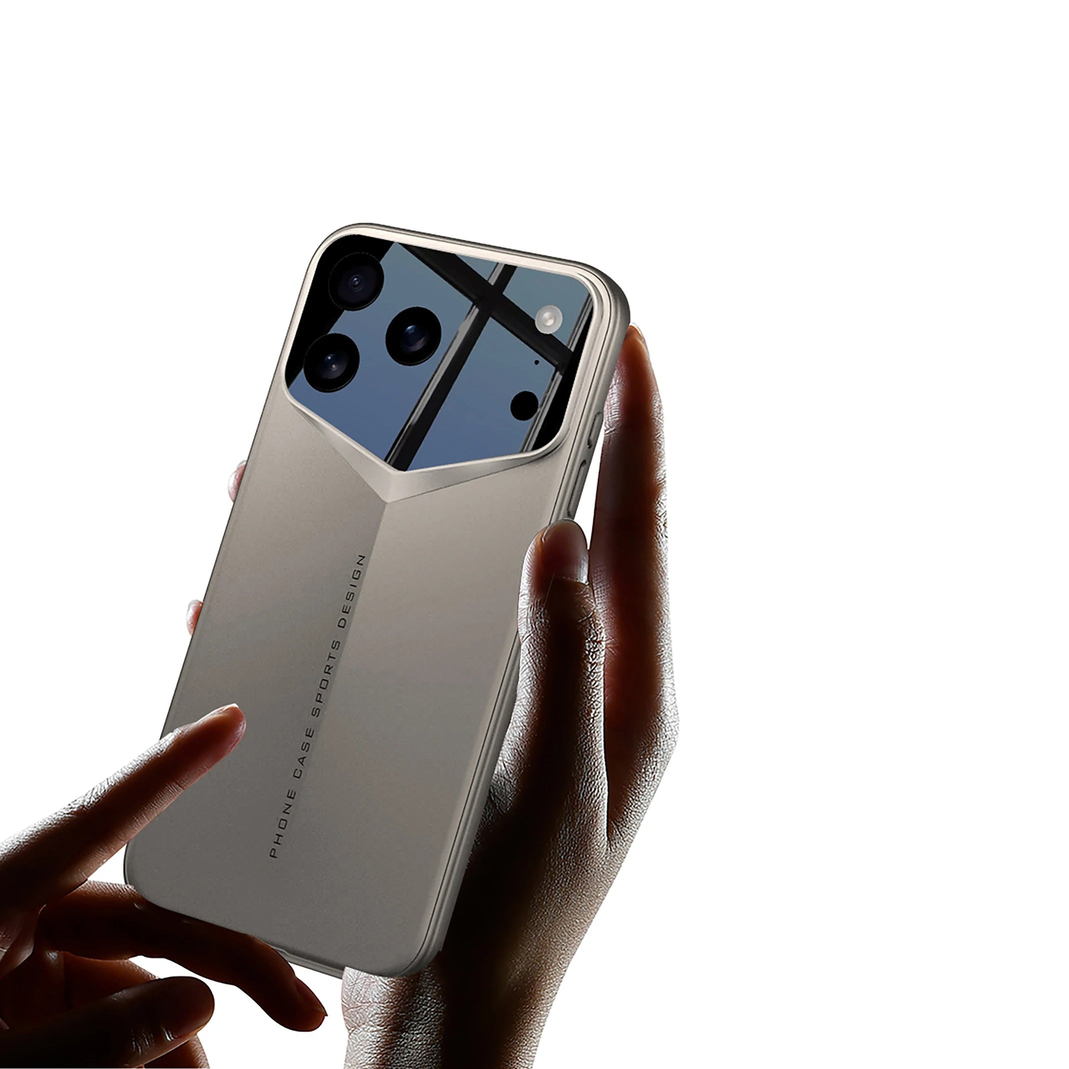 Luxury iPhone Case — Slim Matte Full-Coverage Hard PC Cover with Fine-Hole Lens Protection, Shockproof Anti-Fingerprint Lightweight Tough Design