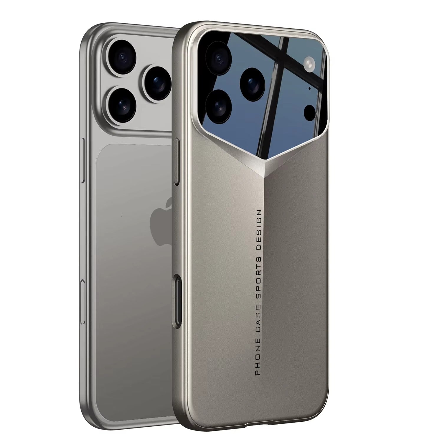 Luxury iPhone Case — Slim Matte Full-Coverage Hard PC Cover with Fine-Hole Lens Protection, Shockproof Anti-Fingerprint Lightweight Tough Design