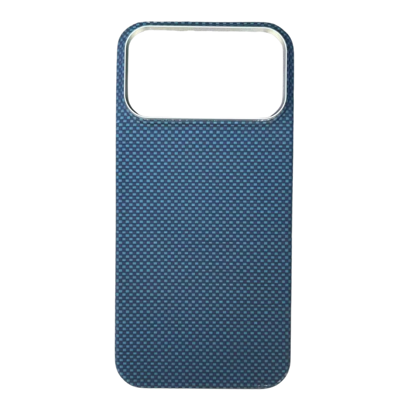 Luxury iPhone Case — Ultra-Thin Aramid Carbon Fiber MagSafe Cover with Kevlar-Grade Protection, Shock-Resistant Slim Design and Washable Finish