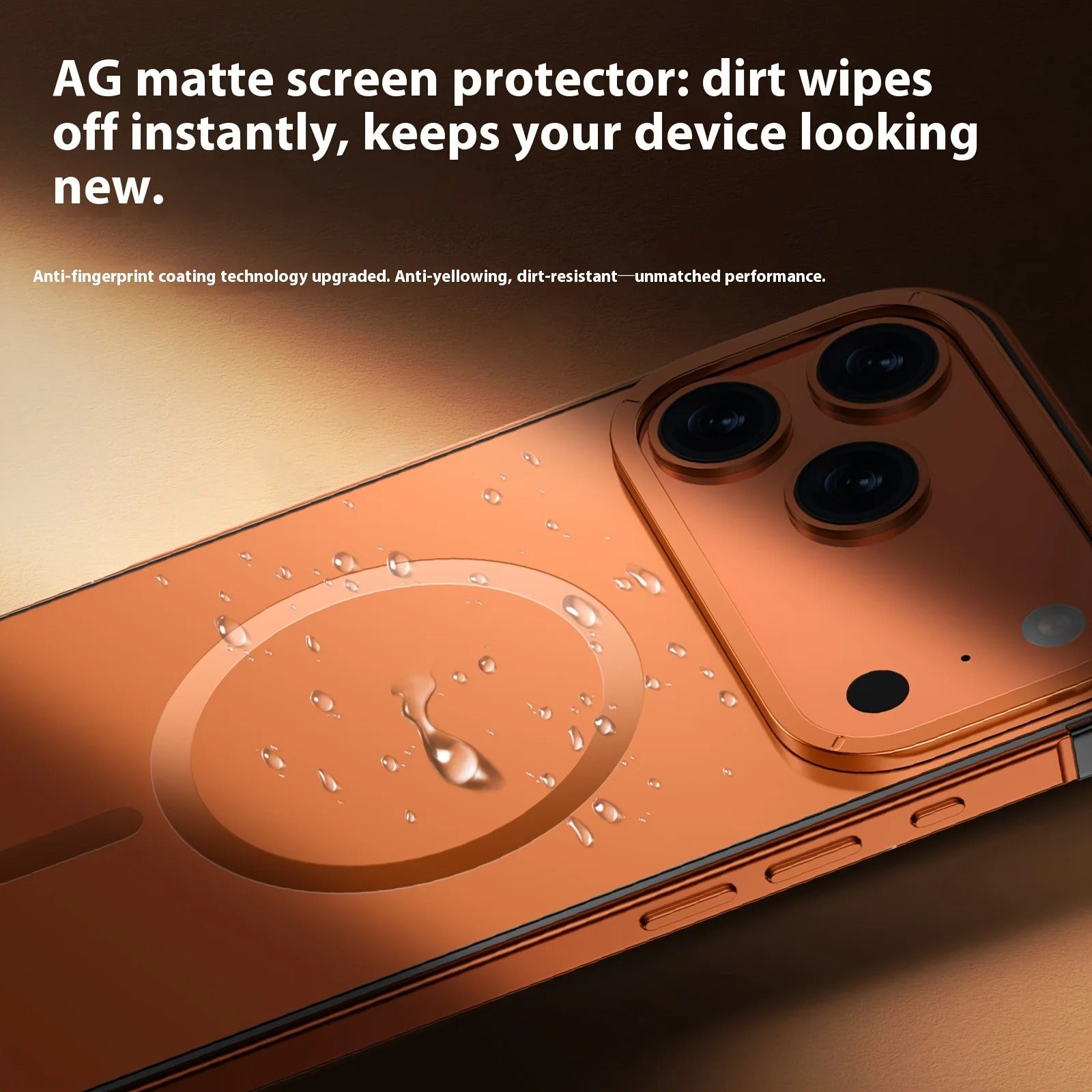 Luxury iPhone Case — Ultra-Thin Metal Alloy Bezel with Frosted Magnetic Back Cover, Shockproof PC+TPU Protective Design